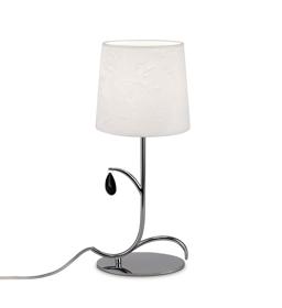 M6319  Andrea 45cm Table Lamp 1 Light Polished Chrome
